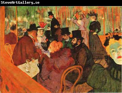  Henri  Toulouse-Lautrec Moulin Rouge